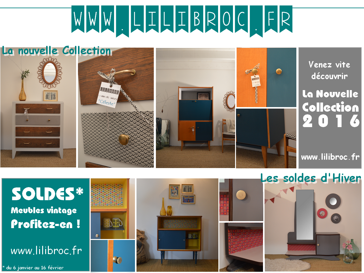 Soldes d’hiver et Nouvelle collection chez lilibroc!