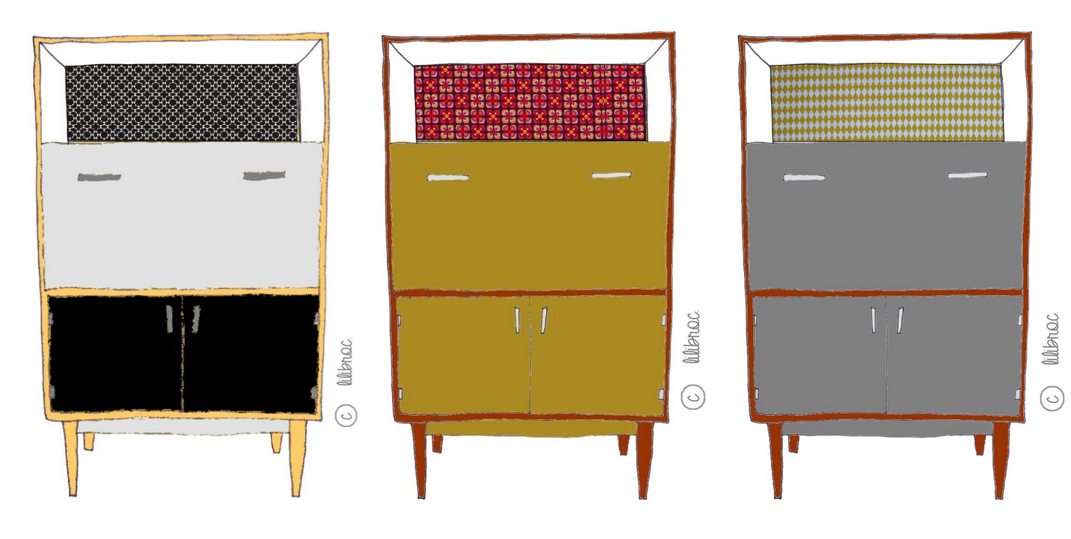 Les meubles vintages personnalisés!