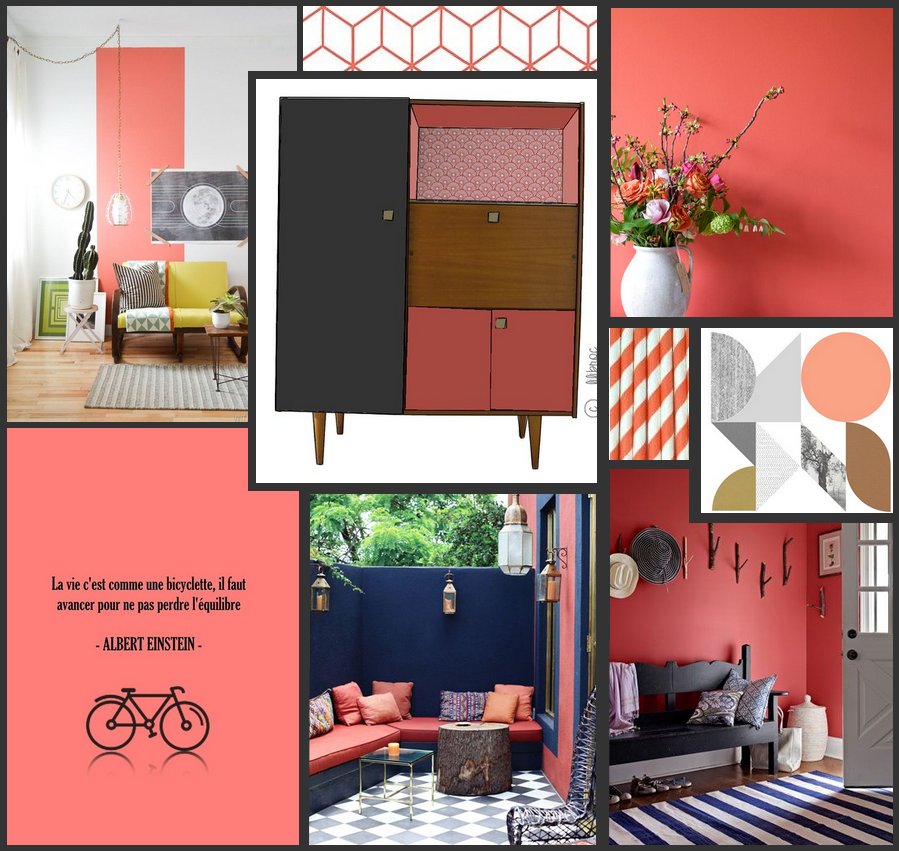 Osez le « corail » pour illuminer votre déco!